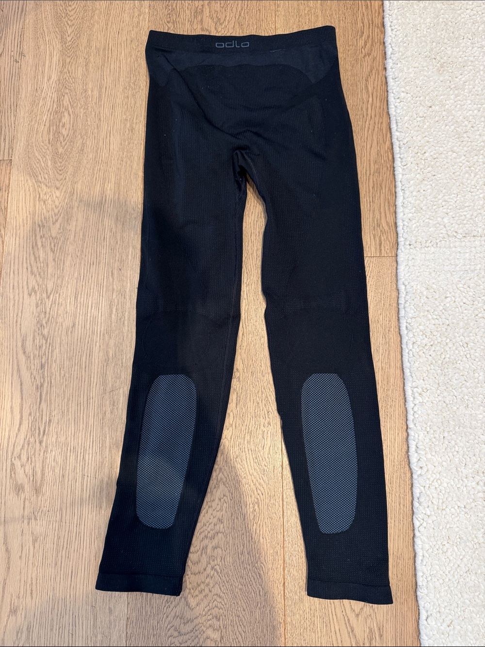 Odlo Kids Black Thermal Base Layer Bottoms